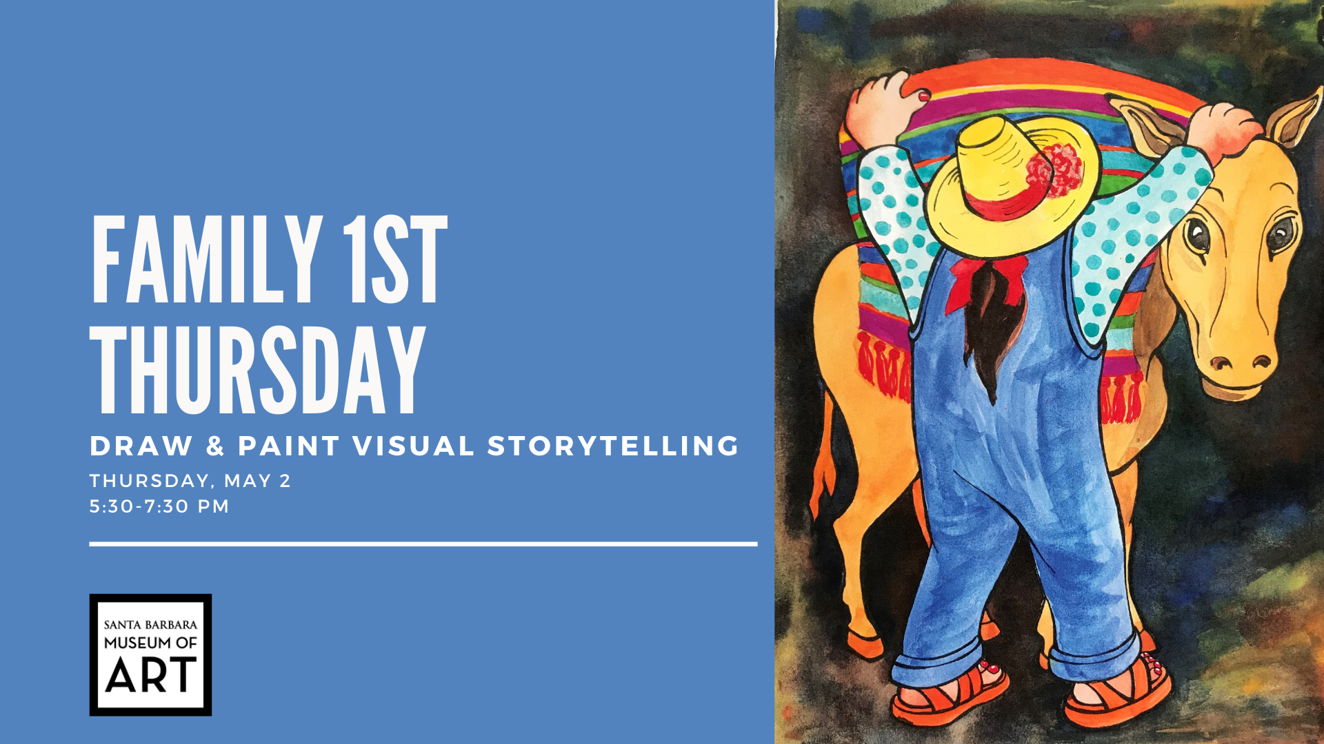 Family 1st Thursday Event Graphics