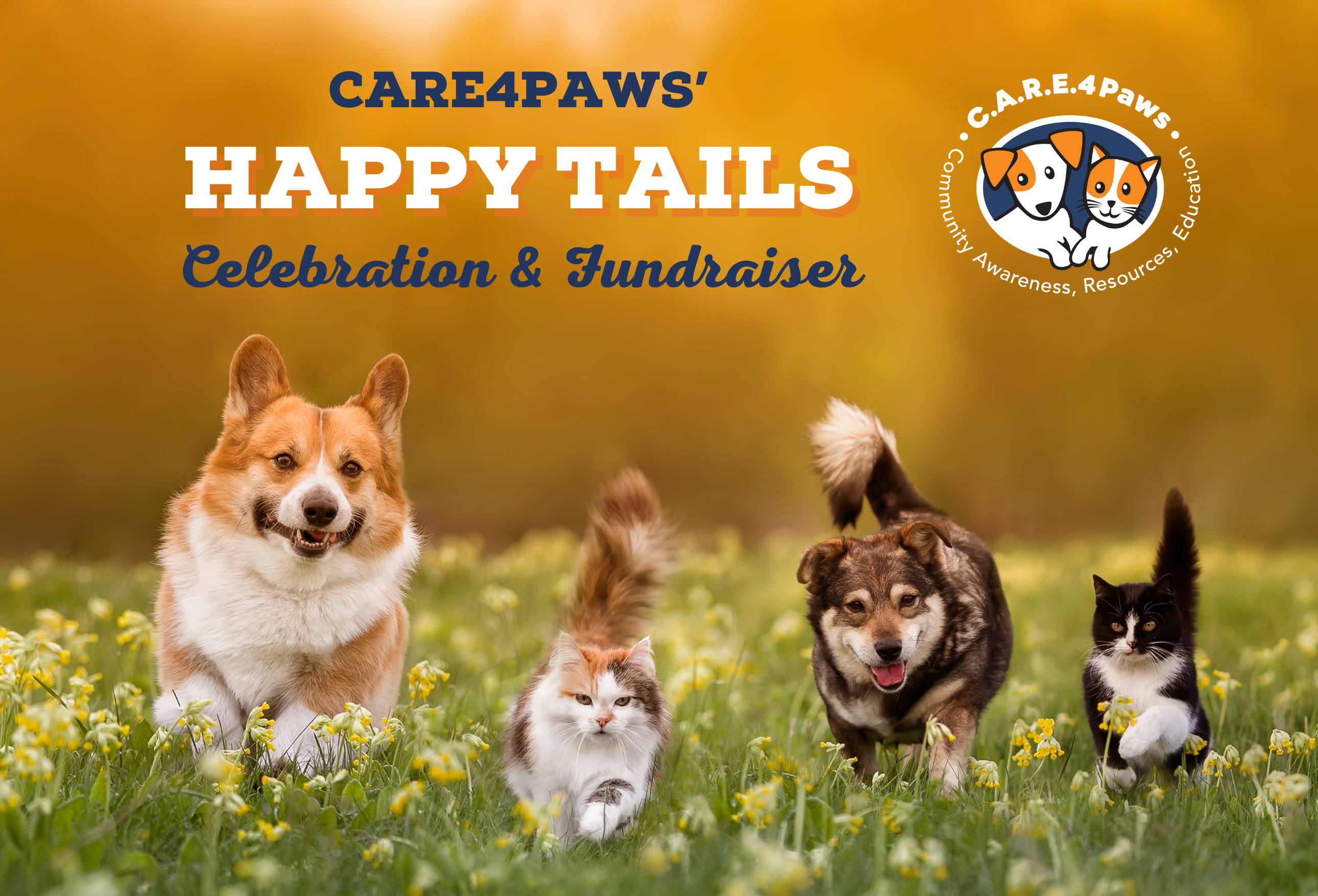 Happy Tails Calendar Graphic