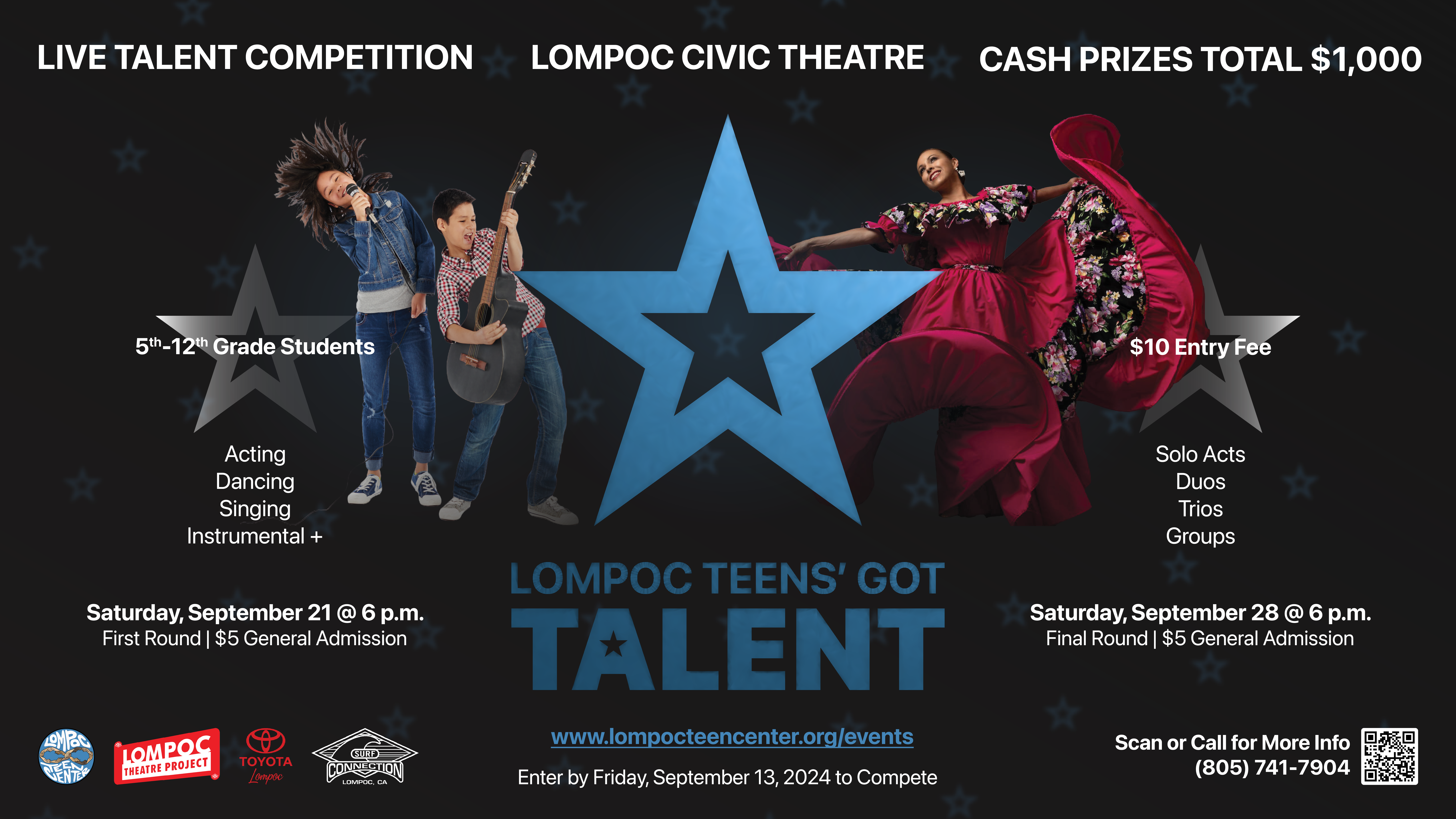 Lompoc Teens’ Got Talent Social Media Cover